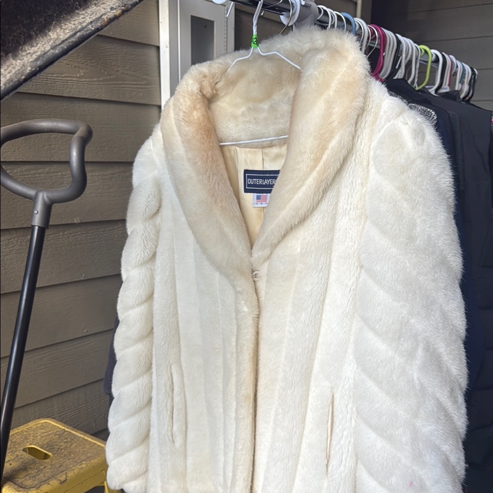 Butter Women's Elegant Cream Teddy Jacket